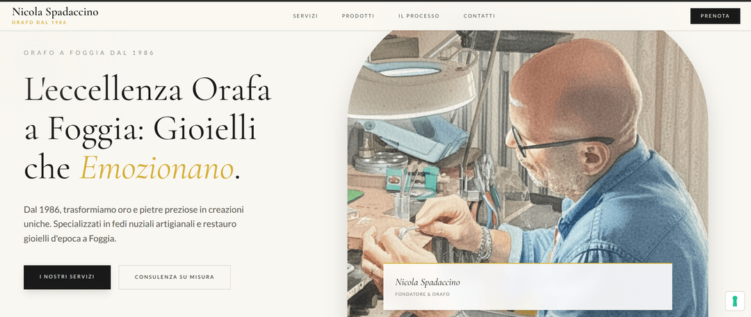 Nicola spadaccino Orafo